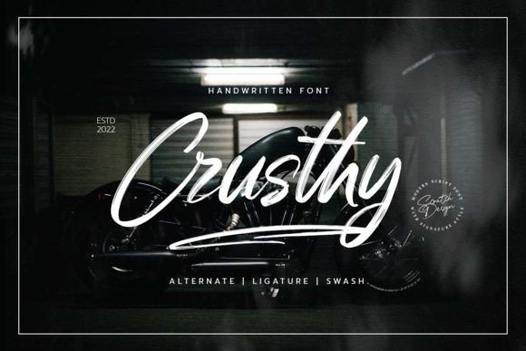 Crusthy: A Handwritten Font That Feels Authentically You