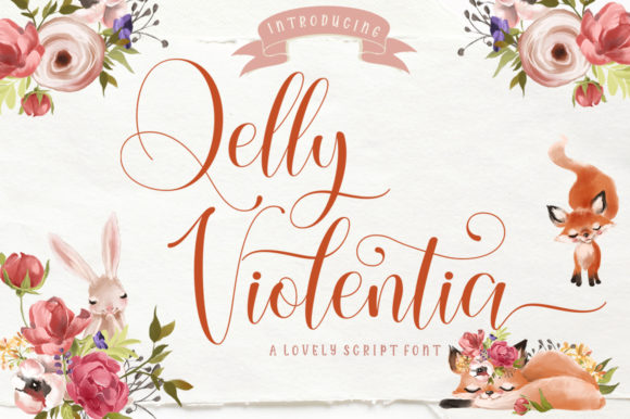 Discover the Charm of Qelly Violentia Font for Your Projects
