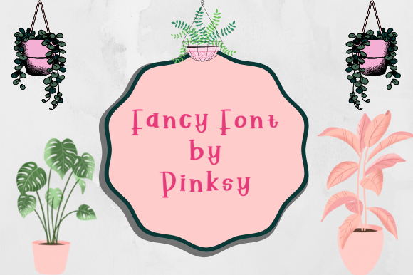 Fancy Font: A Serif Typeface with a Handwritten Heart