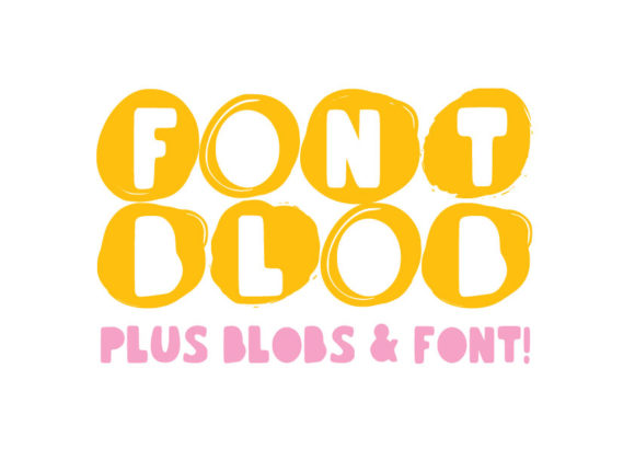 Font Blob Family: A Playful Typeface for Modern Brands