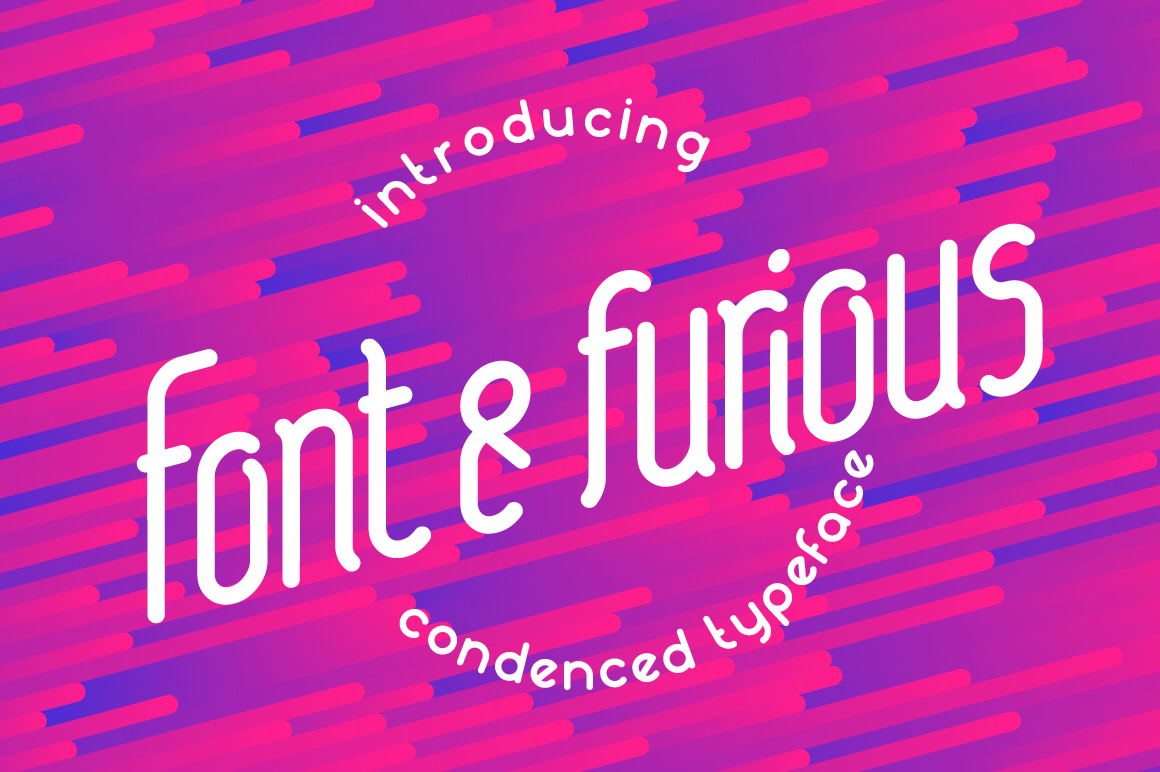 Font & Furious: A Dynamic Italic Sans Serif for Modern Projects