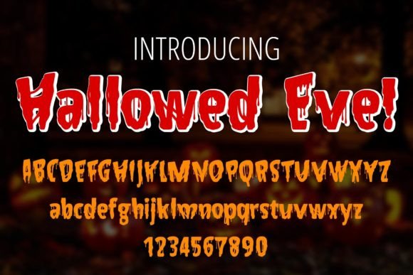 Hallowed Eve Font: Your Secret Weapon for Spooky Season Designs