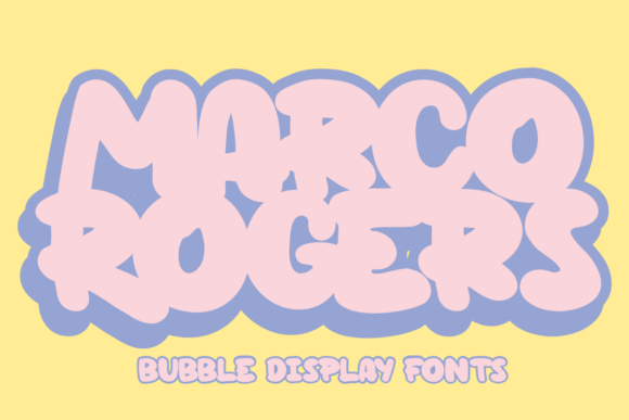 Macho Rogers: Unleash Bubbly Graffiti Style in Your Designs