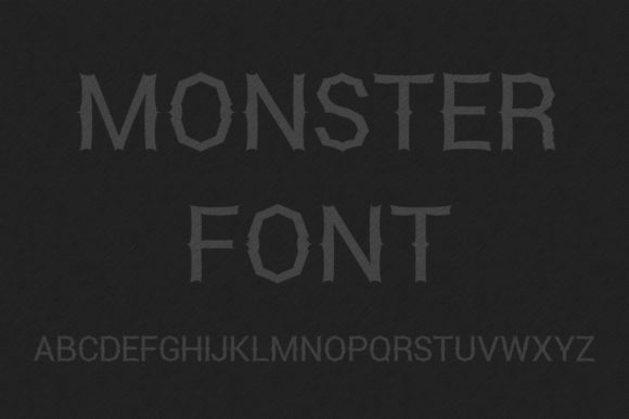 Monster Font: A Bold Typeface for Impactful Designs
