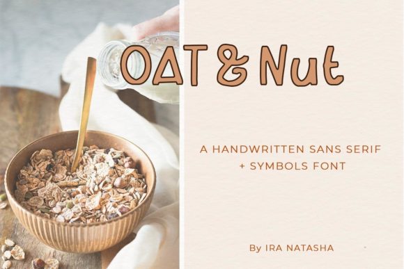 Oat & Nut Font: Modern Sans Serif for Clean, Elegant Designs