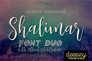 Shalimar Font Duo: A Retro Blend for Modern Designers