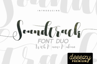 Soundtrack Font Duo: Pairing Script Energy with Display Clarity