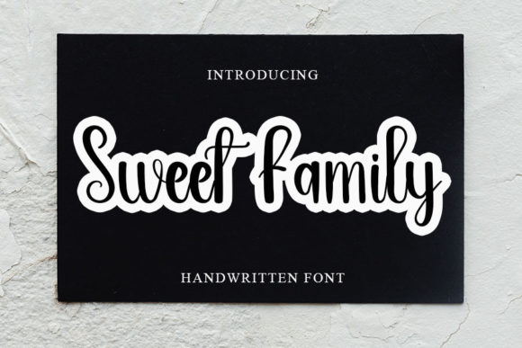 Sweet Family Font: A Delicate Touch for Handwritten Charm