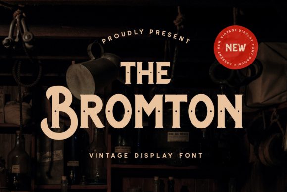 The Bromton Font: A Stylish Serif for Modern Creators