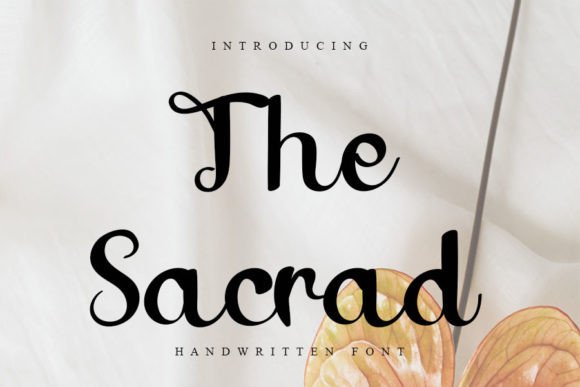 The Sacrad Font: A Delicate Touch for Elegant Designs