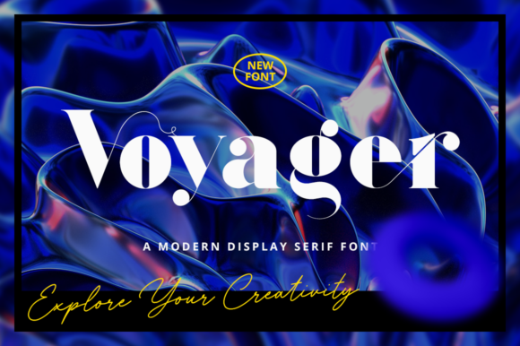 Vayager Font: A Bold Serif for Impactful Design