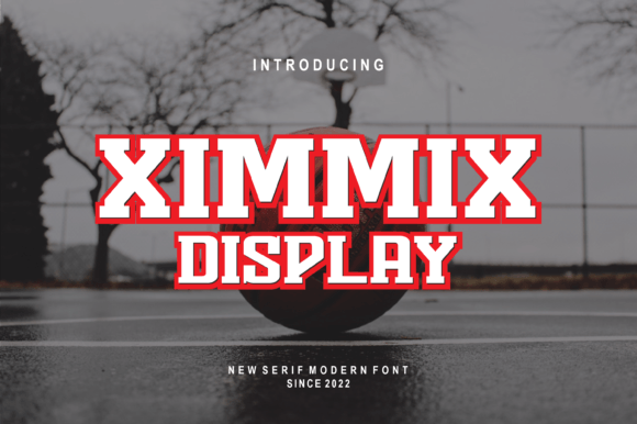 Ximmix Display Font: A Modern Serif With Timeless Charm