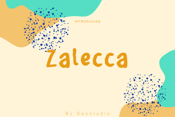Zalecca Font: A Brush Script with Authentic Creative Flair